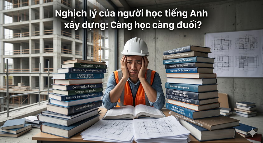 Sự thật về 90% kỹ sư học Tiếng Anh Xây dựng hàng chục năm trời vẫn “câm”